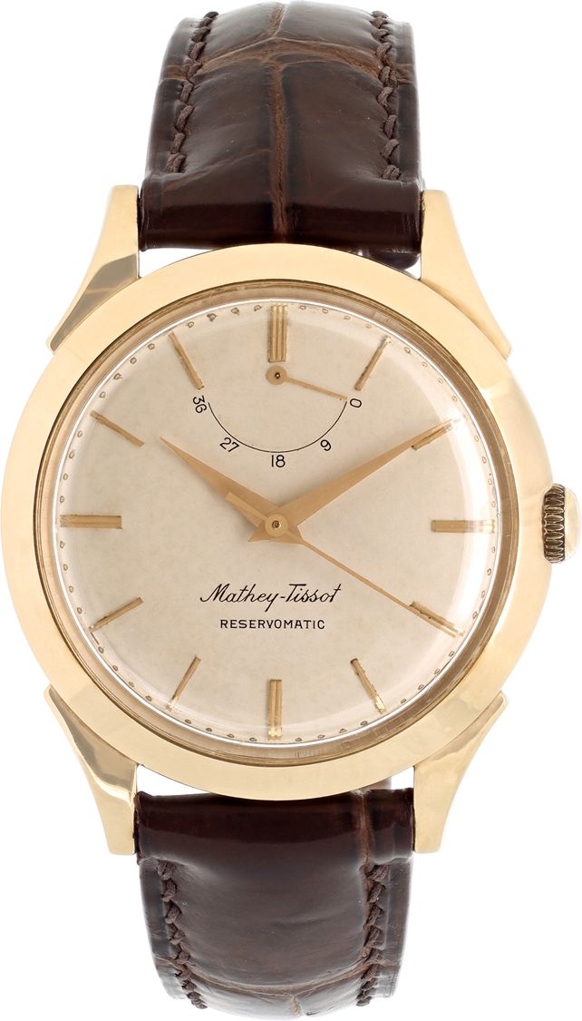 Used Mathey Tissot Classic 49930 14k Yellow Gold 34mm auto