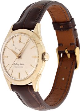 Mathey Tissot Classic 49930 14k Yellow Gold 34mm auto watch