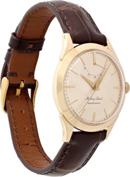 Mathey Tissot Classic 49930 14k Yellow Gold 34mm auto watch