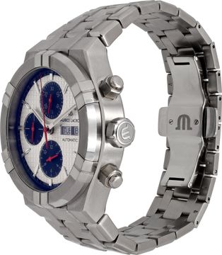 Maurice Lacroix Aikon A16038-TT03F-331-A Stainless Steel White dial 44mm Auto