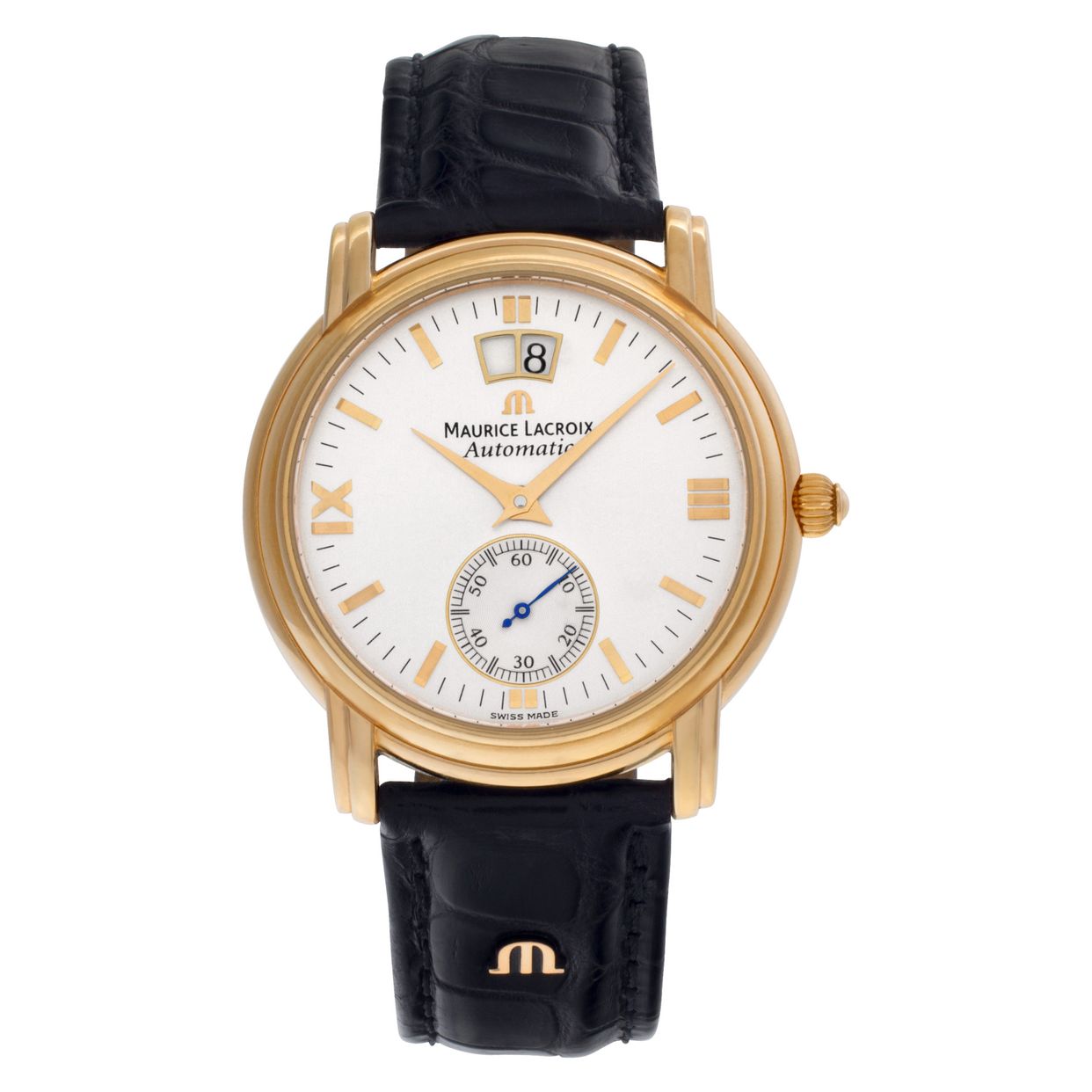 フランス　アンティーク　グレインサック　イニシャルMJ maurice_lacroix_grand_guichet_