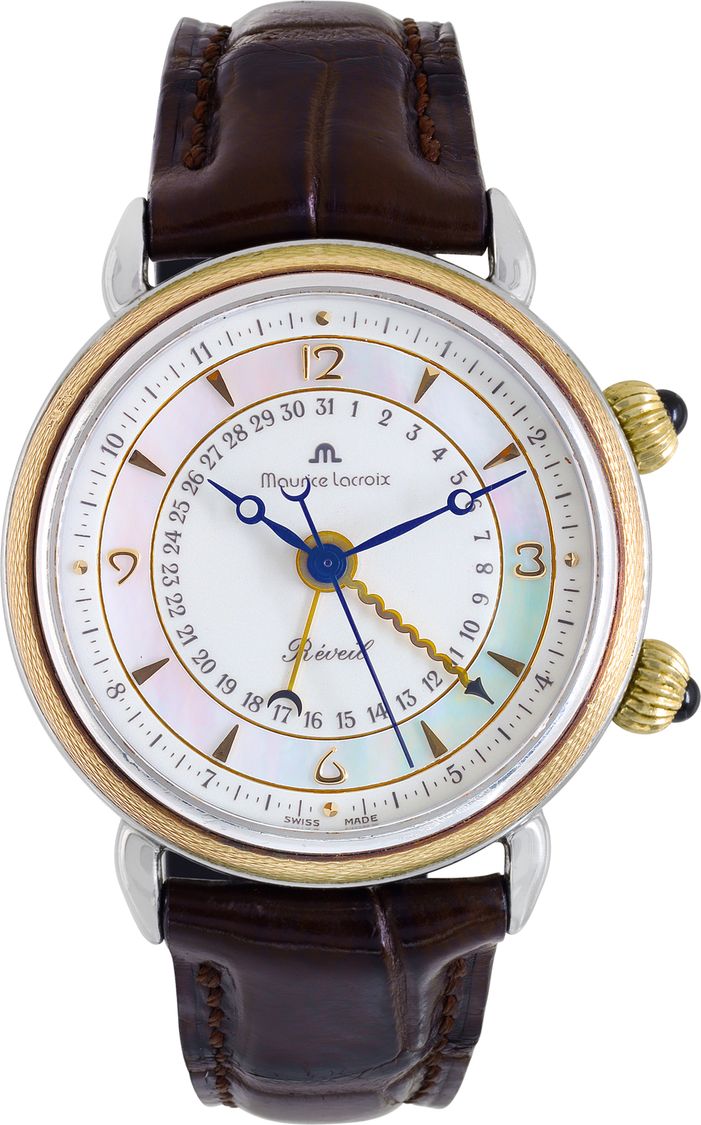 Used Maurice Lacroix Masterpiece Reveil 63511 18k & Stee | Gray & Sons