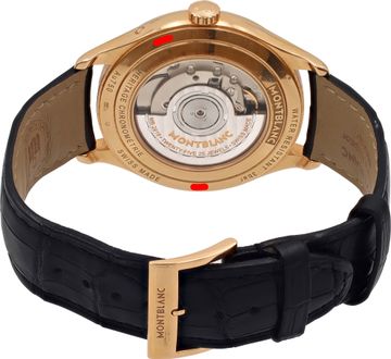 MontBlanc Heritage 7352    18k Rose Gold Silver dial 40mm Automatic watch