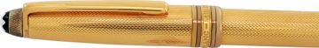 Montblanc Sterling And Gold Vermeil Ball Point Pen Double Broad Nib