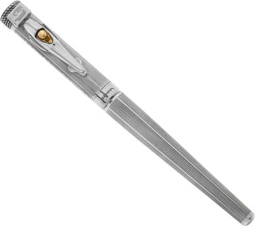 Montegrappa Tribute to Ayrton Senna sterling silver roller ball pen
