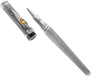 Montegrappa Tribute to Ayrton Senna sterling silver roller ball pen