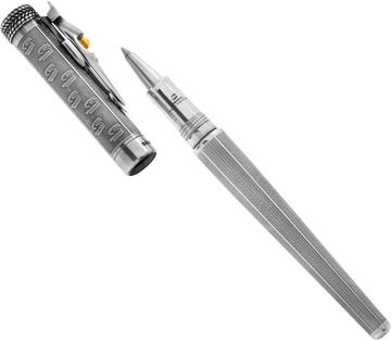 Montegrappa Tribute to Ayrton Senna sterling silver roller ball pen