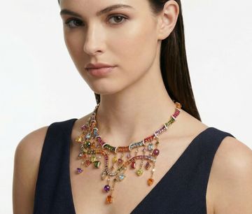 Multicolored Gemstone Bellarri necklace in 18k Necklace Collection