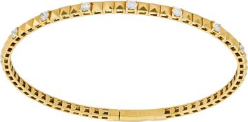 NEW Diamond Bangle in 14k yellow gold