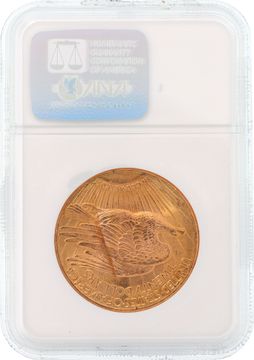 NGC graded and authenticated MS64 1927 $20 U.S