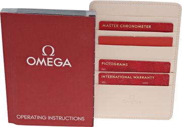 Omega Aqua Terra in stainless steel on a black rubber strap