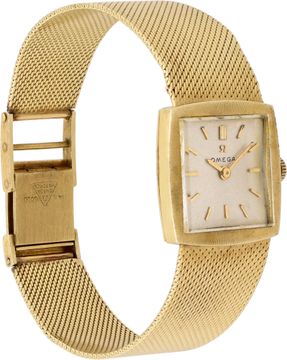 Vintage Omega in 14k yellow gold