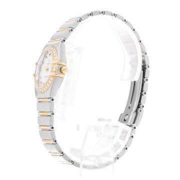 Omega Constellation 1367.79.00 Steel & Yellow Gold Mother of Pearl 22mm Quartz