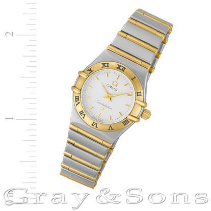 Used Omega Constellation 3960/685 18k & steel 22mm Quartz