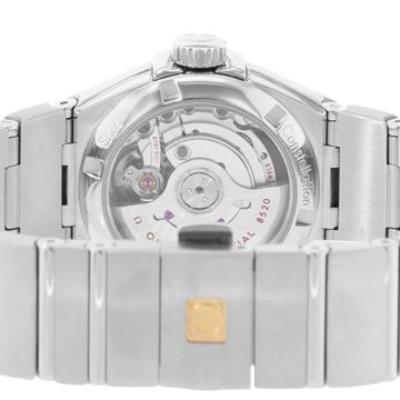Omega Constellation 123.10.27.20.55.001 Steel Mother of Pearl Dial 27mm Auto