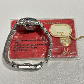 Omega Constellation 123.10.27.20.55.001 Steel Mother of Pearl Dial 27mm Auto