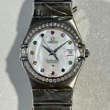 Omega Constellation 1499.79.00 Steel Mother of Pearl dial 28mm Auto