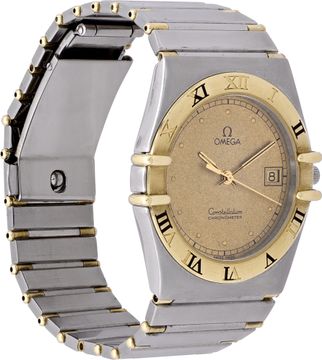 Omega Constellation in stainless steel & gold accents
