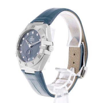 Omega Constellation 131.13.34.20.53.001 Steel Blue dial 34mm Auto