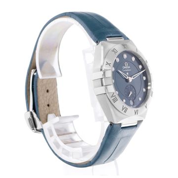 Omega Constellation 131.13.34.20.53.001 Steel Blue dial 34mm Auto