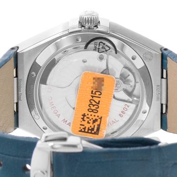 Omega Constellation 131.13.34.20.53.001 Steel Blue dial 34mm Auto