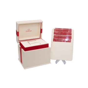 Omega Constellation 131.13.34.20.53.001 Steel Blue dial 34mm Auto