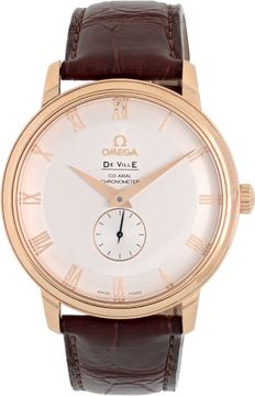 Omega De Ville Prestige in 18k rose gold