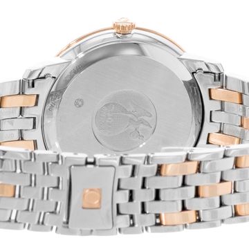 Omega De Ville Prestige 424.20.40.20.13.001 Steel & Rose Gold Brown dial 40mm Auto