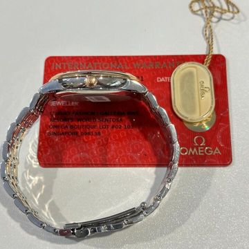 Omega De Ville Prestige 424.20.40.20.13.001 Steel & Rose Gold Brown dial 40mm Auto