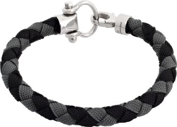 Omega sailing bracelet in black and gray Bracelet Collection