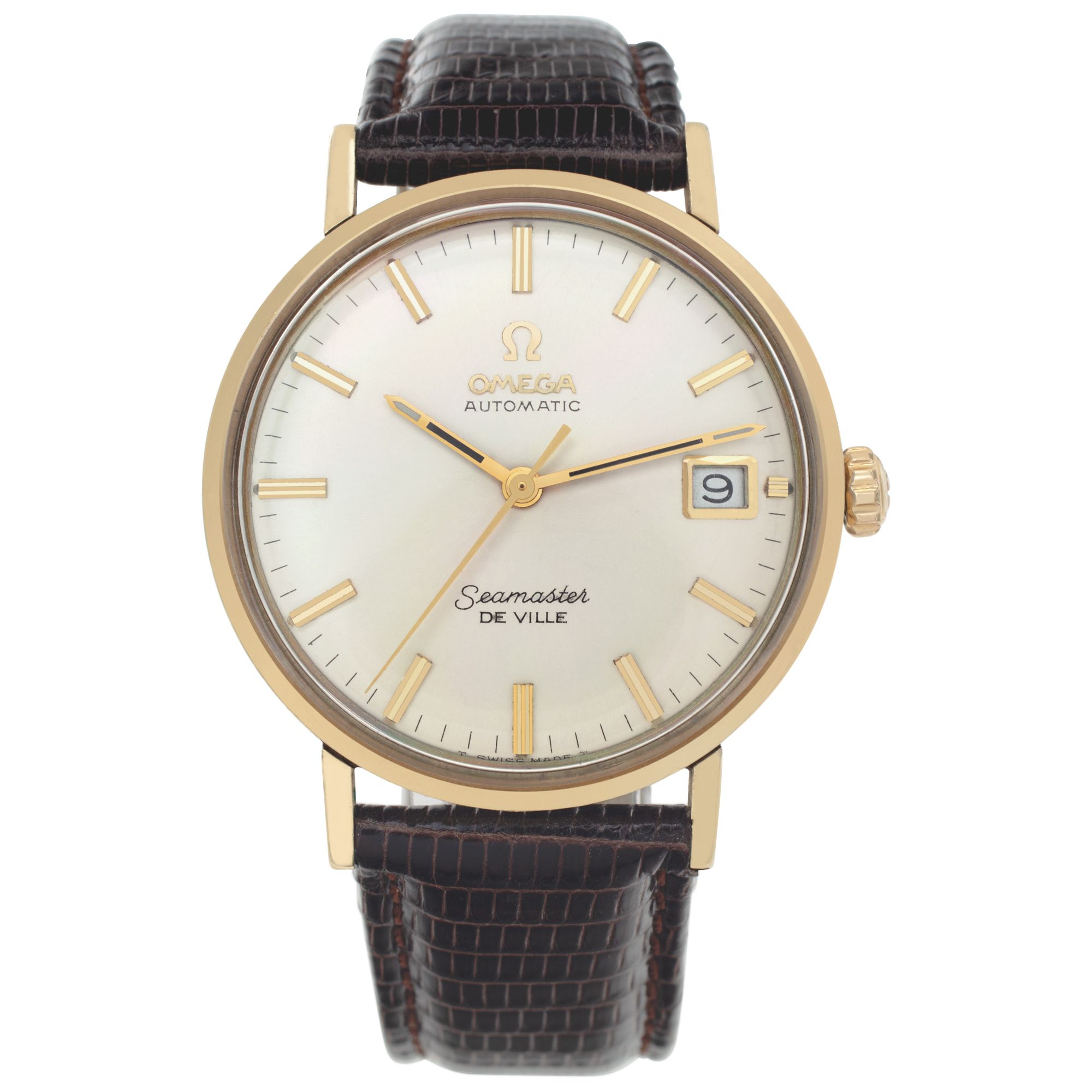 Used Omega KM6610 14k 34mm auto watch | Gray & Sons Jewelers