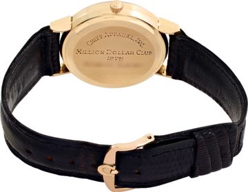 Omega Seamaster C6865 14k Yellow Gold 35mm auto watch