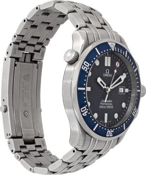 Omega Seamaster 196 1523 Stainless Steel Blue dial 41mm Quartz watch