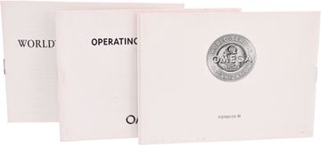 Omega Seamaster 196 1523 Stainless Steel Blue dial 41mm Quartz watch