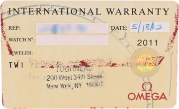 Omega Seamaster 196 1523 Stainless Steel Blue dial 41mm Quartz watch