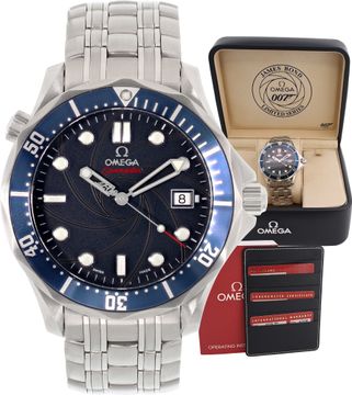 Omega Seamaster James Bond 007 limited edition Omega Seamaster 41mm 22268000 Mens Watch Collection