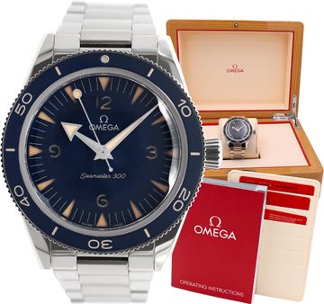 Omega Seamaster 23430412103001 Stainless Steel 41mm auto watch Omega Seamaster 41mm 23430412103001 Mens Watch Collection