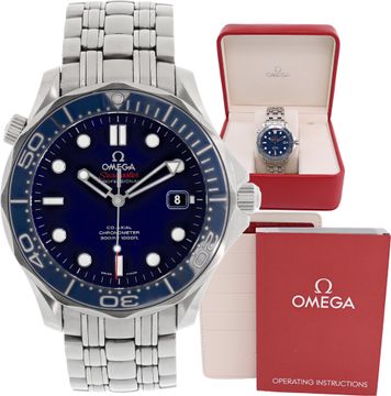 Omega Seamaster in stainless steel Omega Seamaster 42mm 21230412003001