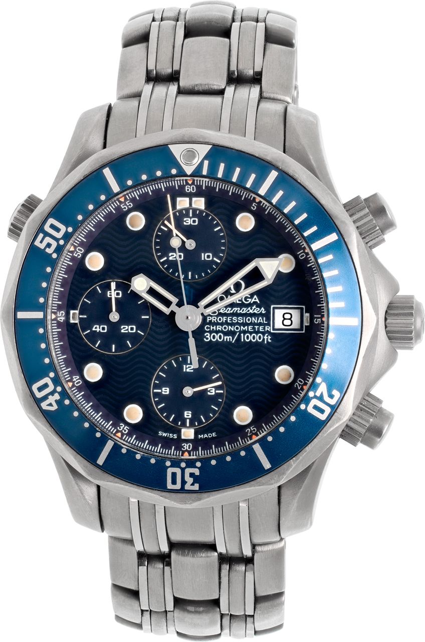 腕時計 OMEGA SEAMASTER Previously Owned OMEGA Seamaster Diver 300M Chronograph Sedna Gold