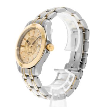 Omega Seamaster Aqua Terra 2311.11.00 Steel & Yellow Gold Champagne dial 36mm Quartz