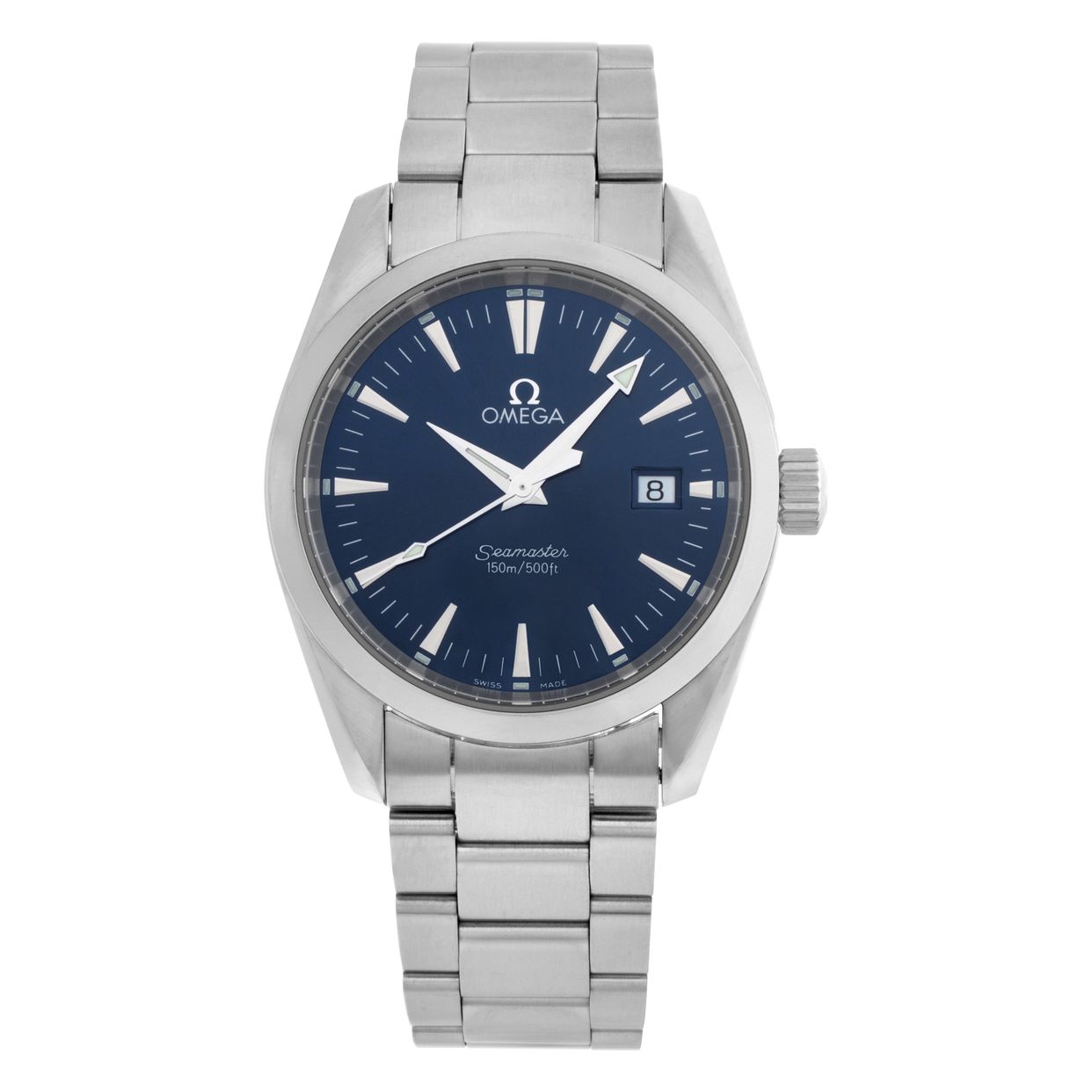 Pre-owned Omega Seamaster Aqua Terra 2518.50.00 stainless
