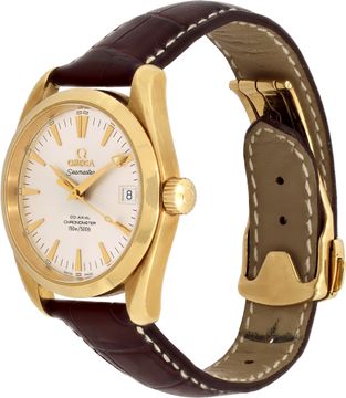 Omega Seamaster Aqua Terra 2604.30.37 18k 36mm auto watch