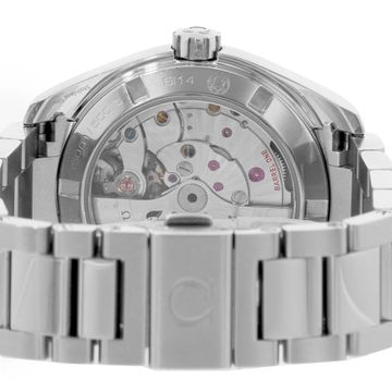 Omega Seamaster Aqua Terra 220.10.38.20.55.001 Steel Mother of Pearl Dial 38mm Auto