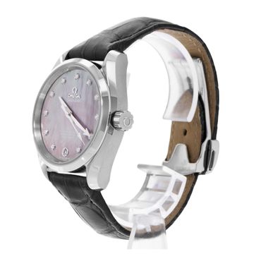 Omega Seamaster Aqua Terra 231.13.39.21.57.001 Steel Mother of Pearl Dial 39mm Auto