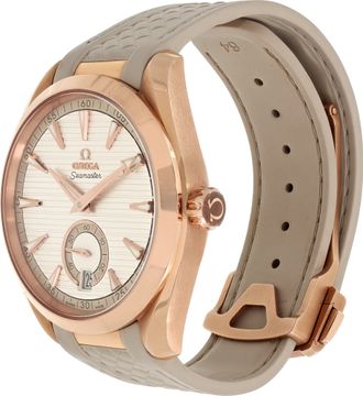 Omega Seamaster Aqua Terra 220.52.41.21.02.001 18k rose gold 41mm auto watch