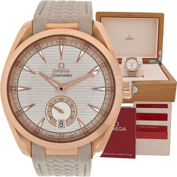 Omega Seamaster Aqua Terra 220.52.41.21.02.001 18k rose gold 41mm auto watch Omega Seamaster Aqua Terra 41mm 220.52.41.21.02.001 Mens Watch Collection