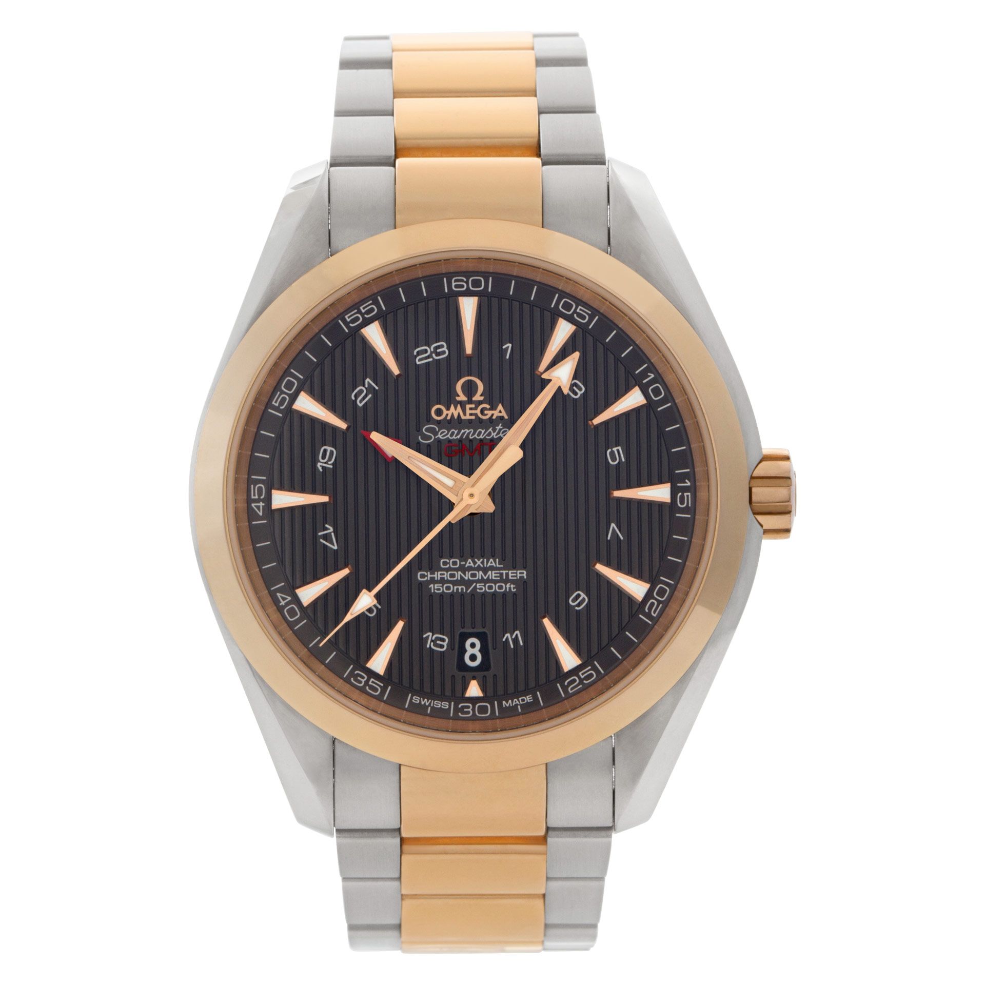 Pre-owned Omega Seamaster 23120432206003 Stainless Steel | Gray & Sons
