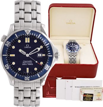 Omega Seamaster 196.1503 Stainless Steel 41mm Quartz watch Omega Seamaster "James Bond" 41mm 196.1503 Mens Watch Collection