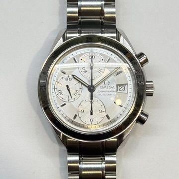 Omega Speedmaster Date 3513.30 Steel Silver dial 39mm Auto