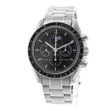Omega Speedmaster Professional Moonwatch Moonphase 3576.50.00 Steel Black dial 42mm Manual